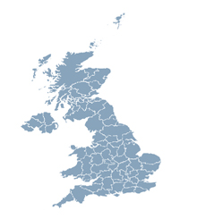 HTML Image Link to UK Map of Elvis  Tribute acts