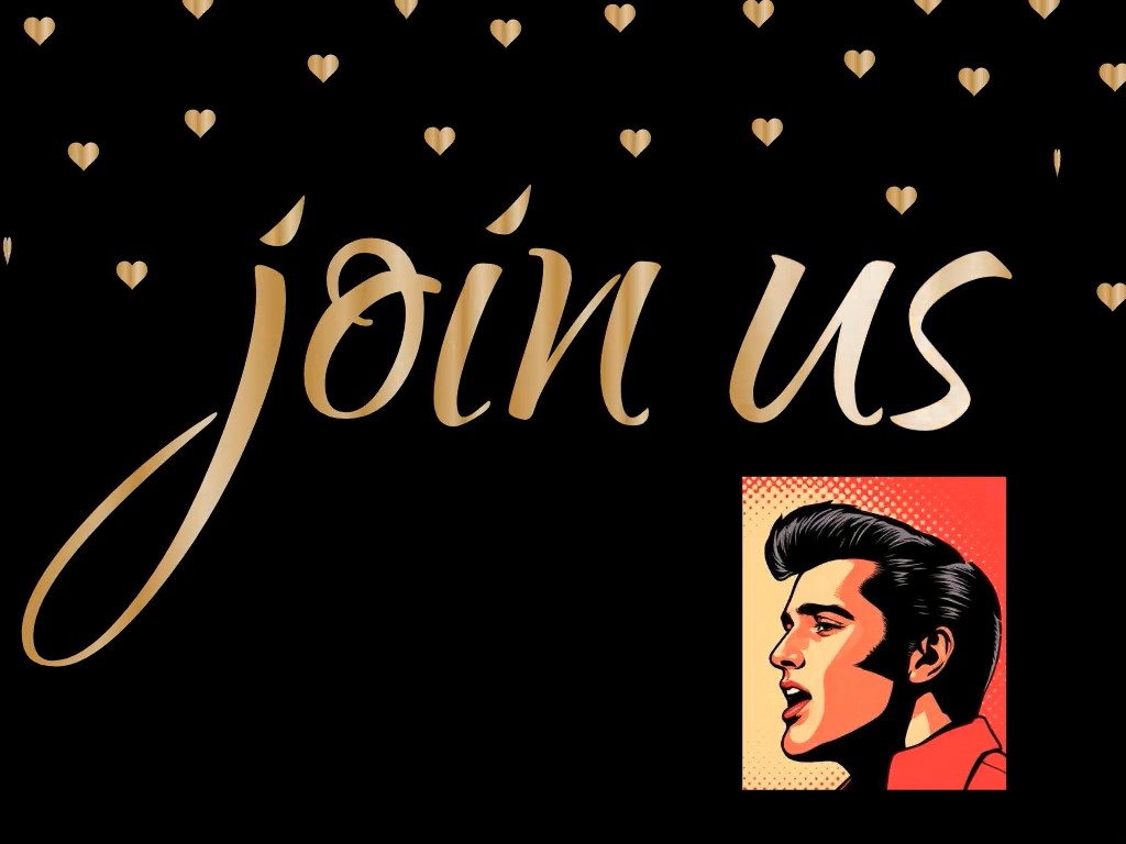 Join us Invitation elvis ecard from Elvisagram
