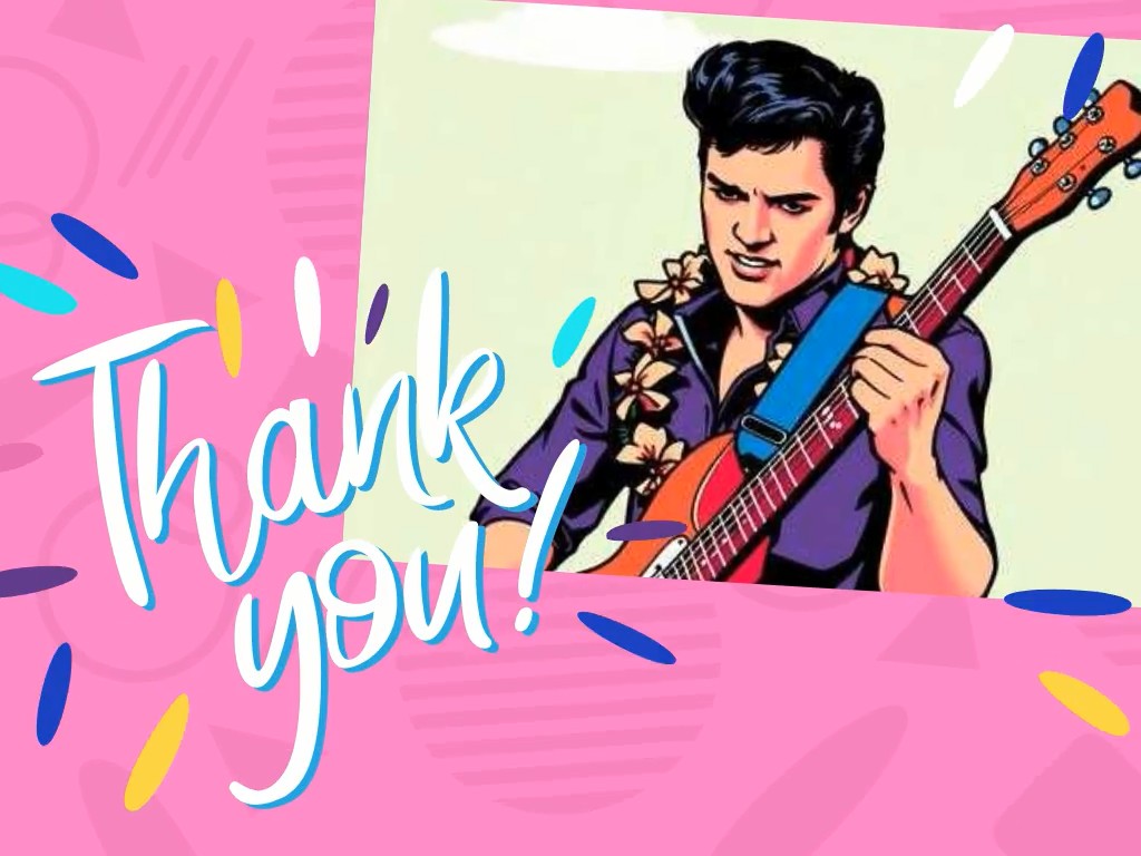 Elvisagram THANK YOU eCARD