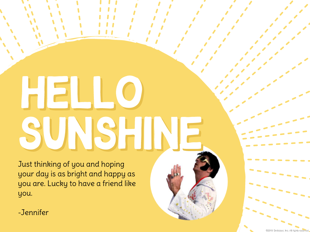 elvis ecard greeting thinking of you